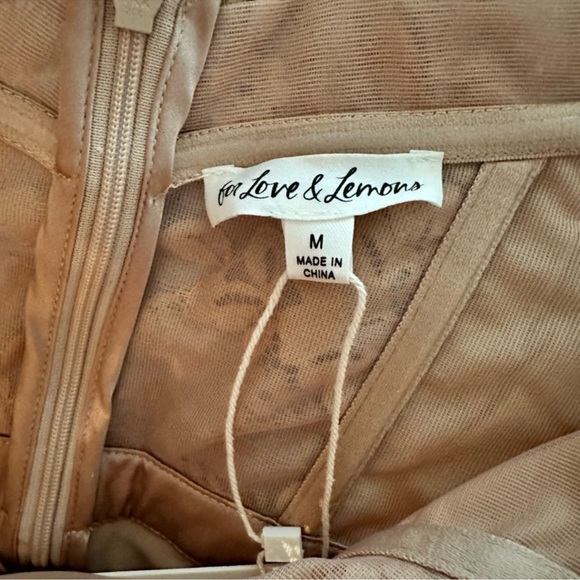 *NEVER WORN FOR LOVE & LEMON BUSTIER
DRESS IN MEDIUM* - Picture 7 of 7